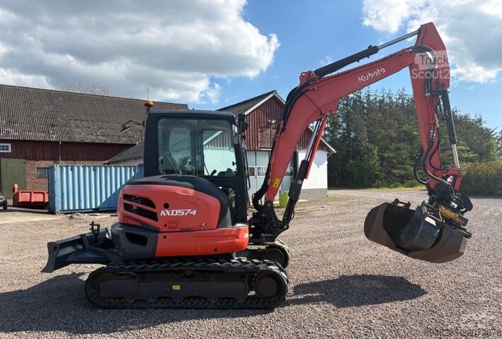 Miniescavatore Kubota KX057-4