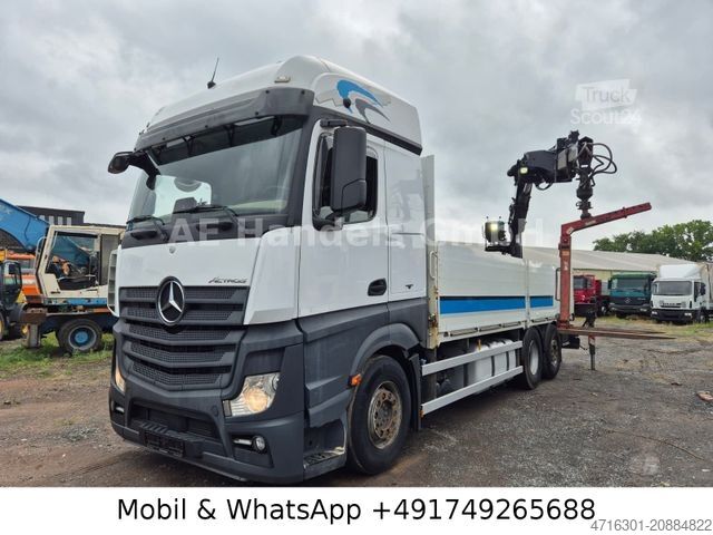 Camión de plataforma MERCEDES-BENZ Actros IV 2646 L LL 6x2 *Retarder/Hiab-177K-Pro