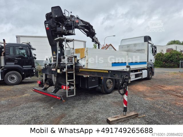 Camión de plataforma MERCEDES-BENZ Actros IV 2646 L LL 6x2 *Retarder/Hiab-177K-Pro