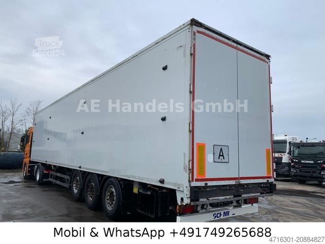 Semirremolque con piso móvil SCHMITZ CARGOBULL SW 24 SL G Aluminium *90m³/en/1.Liftachse