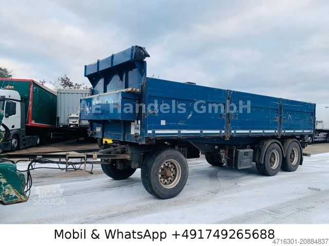 Trójstronna przyczepa wywrotka KEMPF HKD 24 Drehschemel *17m³/1xGS/7xBordwände