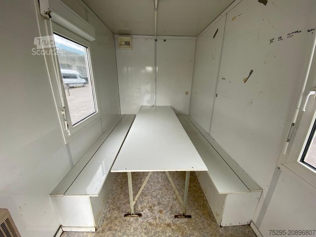 Remorcă cu caroserie interschimbabilă KNAUSS Mannschaftscontainer RZ 5. Nr. 6127