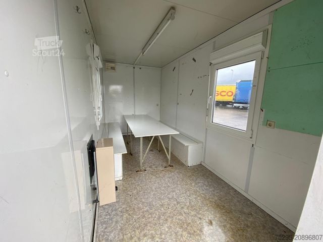 Remorcă cu caroserie interschimbabilă KNAUSS Mannschaftscontainer RZ 5. Nr. 6127