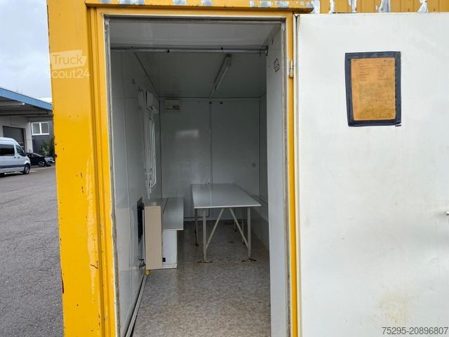 Remorcă cu caroserie interschimbabilă KNAUSS Mannschaftscontainer RZ 5. Nr. 6127
