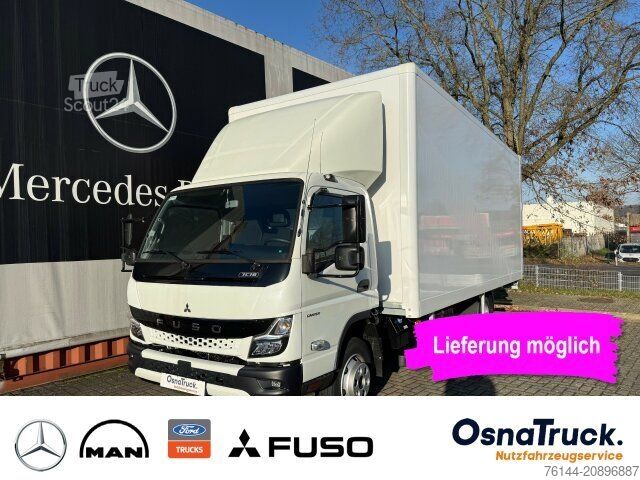 Furgon skrzyniowy FUSO 7C18 Koffer+LBW,Klima Nutzlast 2925 KG,Kamera