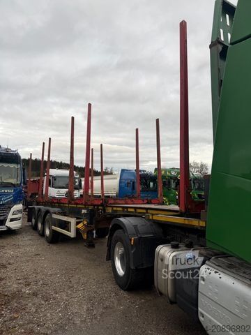 Przyczepa leśna do przewozu drewna DOLL A350