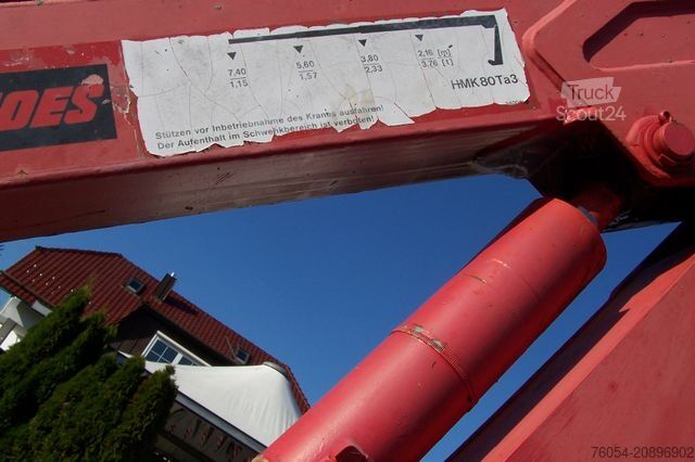 Ciężarówka z płaską platformą IVECO FIAT