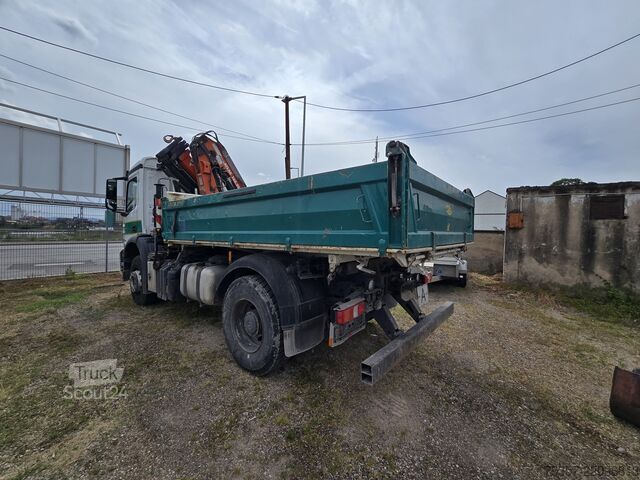 رافعة مثبتة على شاحنة Mercedes Benz AROCS 1840  Kipper mit Kran