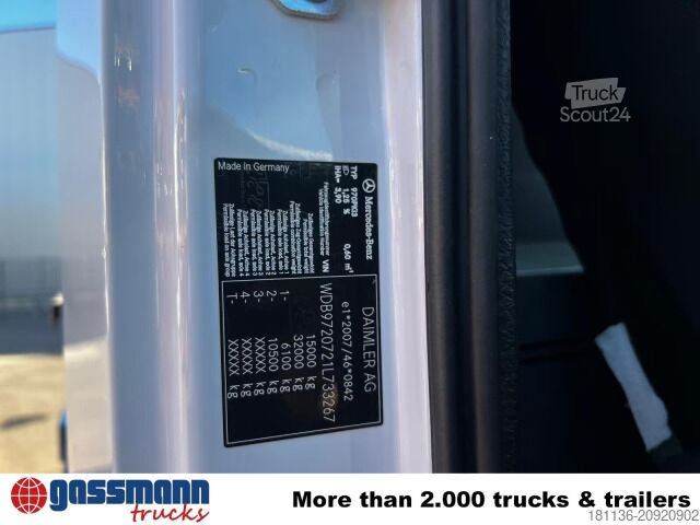 Billenő teherautó Mercedes-Benz Atego 1529 K 4x2, Tele-Absetzer