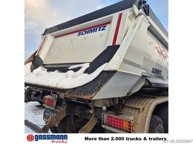 Вантажівка спеціального призначення Iveco Trakker AD340T45 8x4, Retarder, Schmitz Stahlmulde