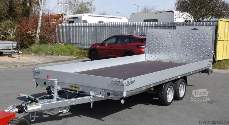 Open aanhangwagen HUMBAUR MTKA 354722 Multifunktionsanhänger