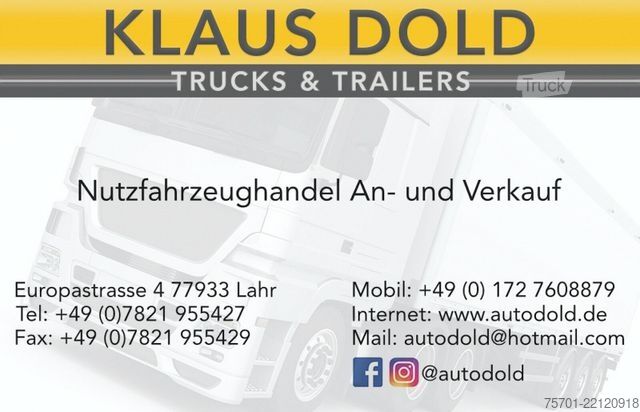 Roll-off tipper truck  Abrollmulde