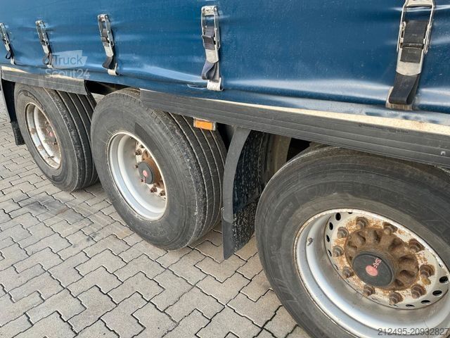 Odprta polprikolica s ponjavo KRONE Tautliner | Code XL | Edscha