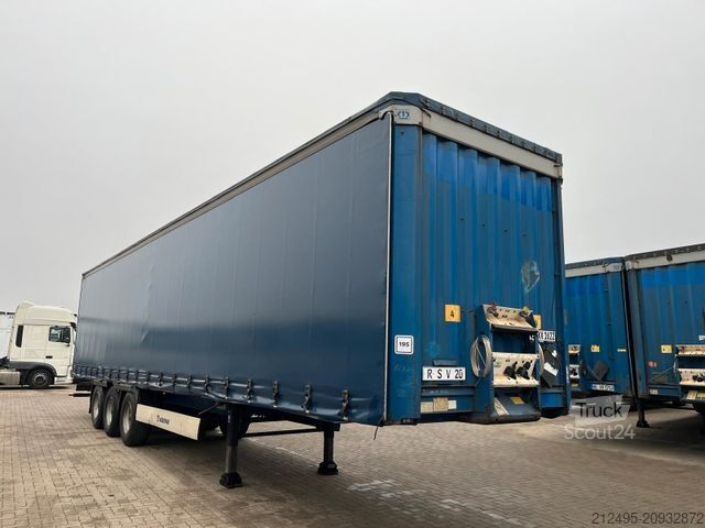 Odprta polprikolica s ponjavo KRONE Tautliner | Code XL | Edscha