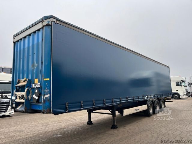 Odprta polprikolica s ponjavo KRONE Tautliner | Code XL | Edscha