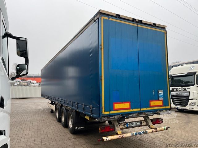Odprta polprikolica s ponjavo KRONE Tautliner | Code XL | Edscha