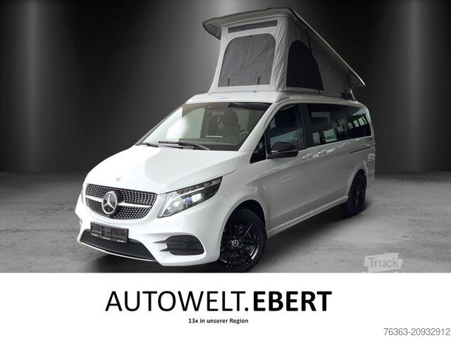 Minibus MERCEDES-BENZ V 300 d Pössl Campstar AMG ILS Schwenkküche