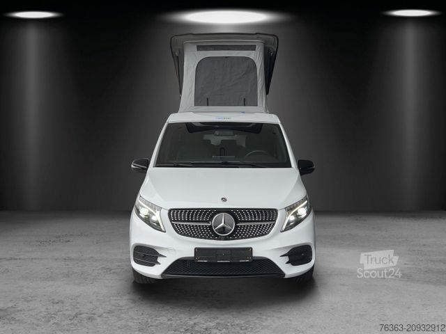 Minibus MERCEDES-BENZ V 300 d Pössl Campstar AMG ILS Schwenkküche