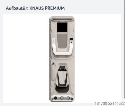 عربة تخييم شبه مدمجة Knaus L!VE TI 650 MF Platinum Selection *TraumMobil*Automatik*