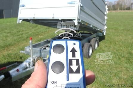 Kipper  TwinTrailer TT35-35 3,52×1,92×1,40m 3500kg + Zubehör