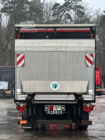 Semi-reboque aberto com lona KRONE 2.Achs Plane&Spriegel m. Liftachse, LBW & Tridec