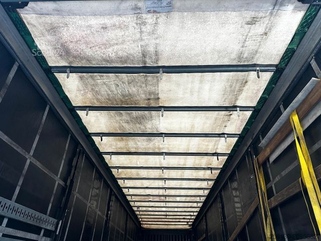 Semi-reboque aberto com lona KRONE 2.Achs Plane&Spriegel m. Liftachse, LBW & Tridec