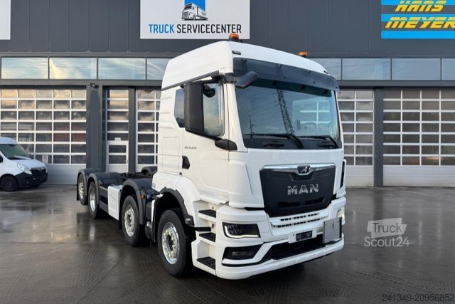 Podwozie ciężarówki MAN TGS 35.470 8x2