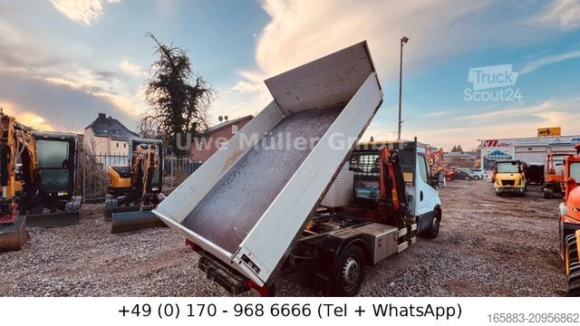 Самосвал-фургон IVECO Daily 35 S 15 Kipper + Kran