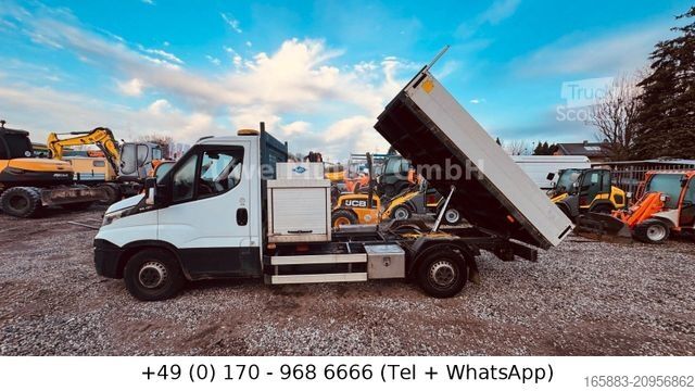 Самосвал-фургон IVECO Daily 35 S 15 Kipper + Kran