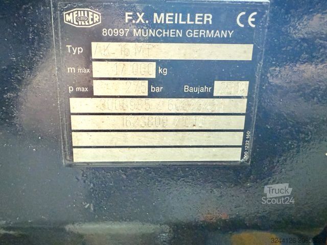 Camião basculante MERCEDES-BENZ Arocs 2543L/Meiller-Absetzer/Vorlauf-Lenkachse/