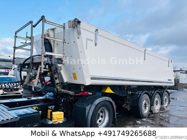 Semi-remorque benne SCHMITZ CARGOBULL SCB*S3D SKI24 Alu 24m³ |Alcoa|Liftachse|Podest