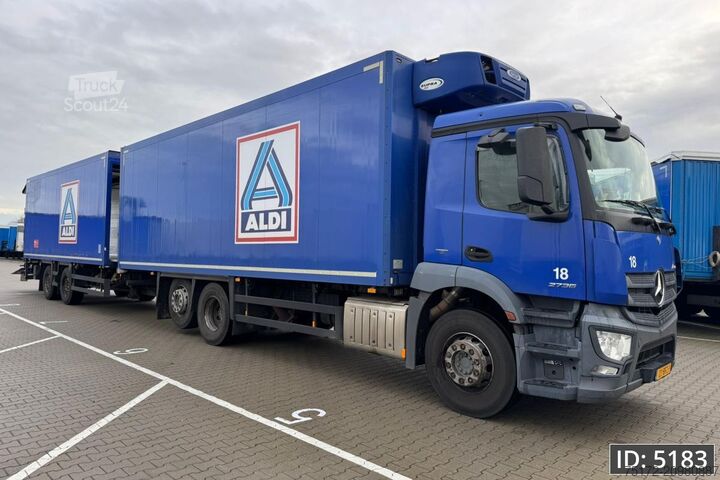 Kølet/frosset transport Mercedes-Benz Antos 2736 Day Cab, Euro 6, + Schmitz / Durchla...