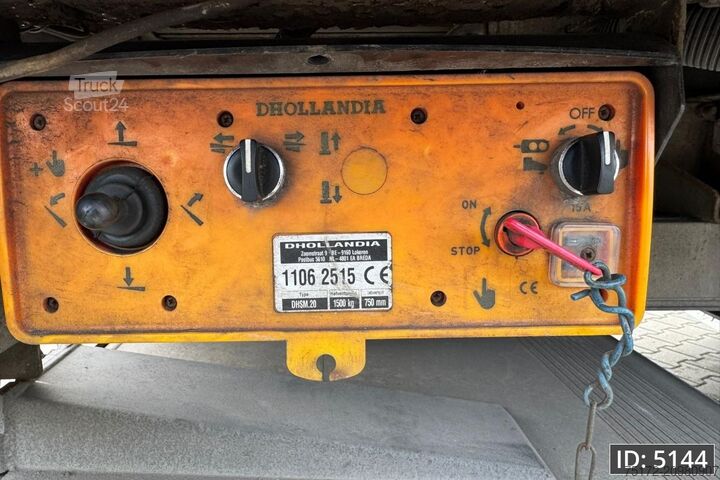 Schuifzeil Scania P230 Day Cab, Euro 5, / Manual / 750x248x260 / ...