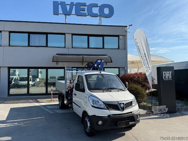Kastenwagen Piaggio Porter NP6 RIBALTABILE POSTERIORE e GRU PM 2821