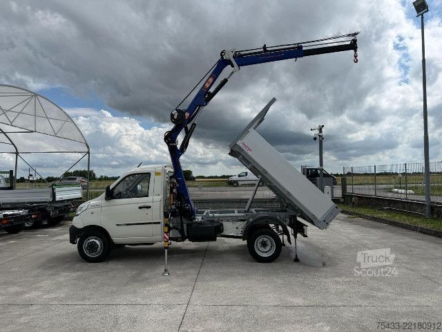 Kastenwagen Piaggio Porter NP6 RIBALTABILE POSTERIORE e GRU PM 2821