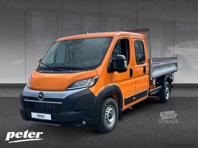 Spezial-LKW Opel Movano 3-Seiten-Kipper JPM Doppelkabine 3,5t verst