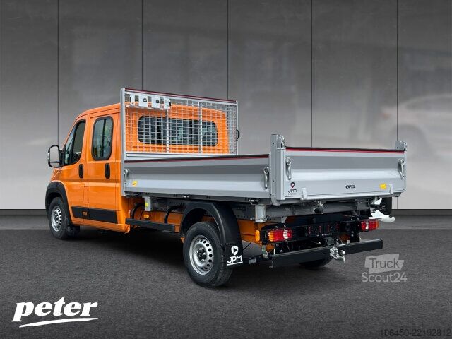 Spezial-LKW Opel Movano 3-Seiten-Kipper JPM Doppelkabine 3,5t verst