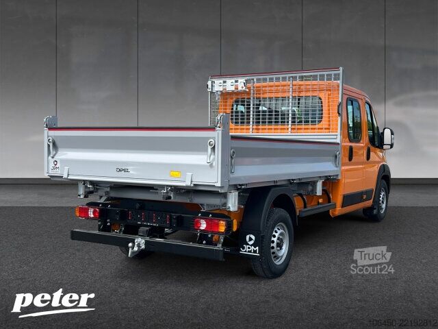 Spezial-LKW Opel Movano 3-Seiten-Kipper JPM Doppelkabine 3,5t verst