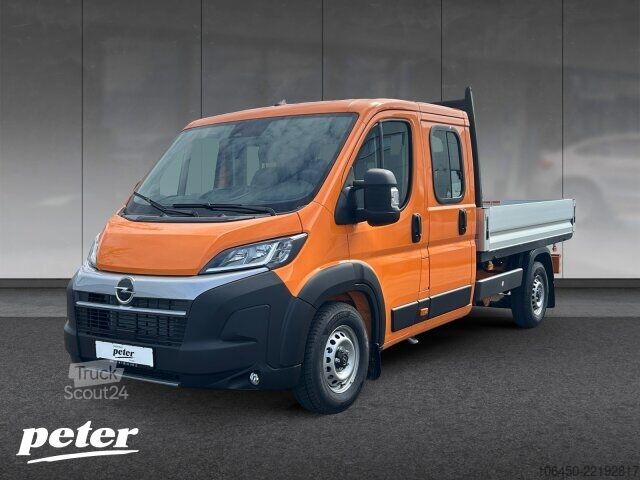 Transporter mit Doppelkabine Opel Movano Pritschenwagen Doppelkabine 3,5t verstärkt