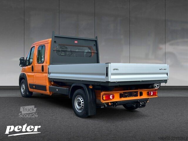 Transporter mit Doppelkabine Opel Movano Pritschenwagen Doppelkabine 3,5t verstärkt