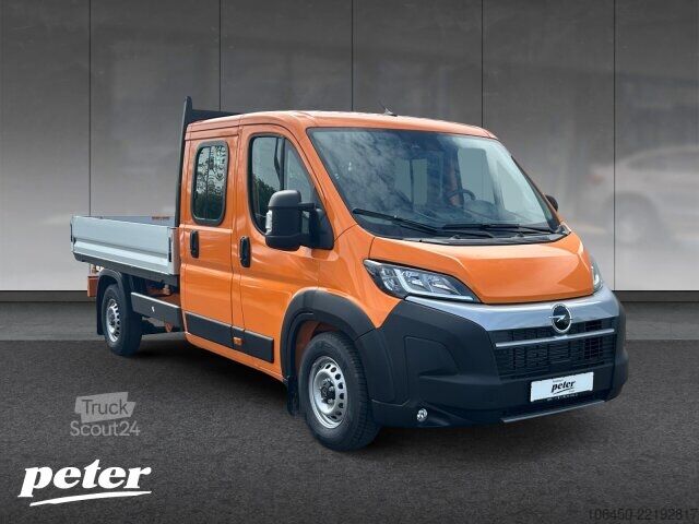 Transporter mit Doppelkabine Opel Movano Pritschenwagen Doppelkabine 3,5t verstärkt