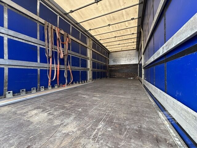 Plattewagen met zeil man TGM 15.290 BL 4x2 BL Plane u. Spriegel Gardine