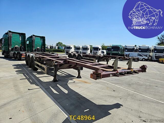 Transporte de contenedores Renders 