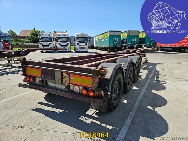 Transporte de contenedores Renders 