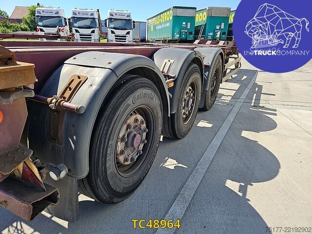 Transporte de contenedores Renders 