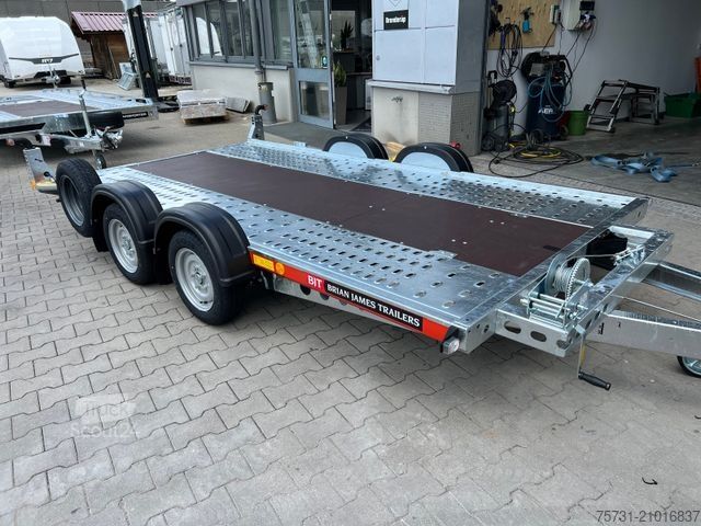 Remorque porte-voitures BRIAN JAMES TRAILERS A4 Transporter