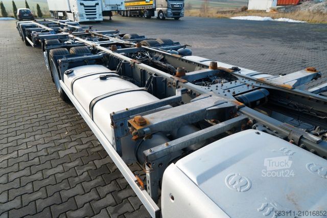 Jumbo vrachtwagen DAF XF 480 / BDF / 6X2 / ZESTAW TANDEM / SSC / I-PAR