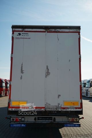 Auflieger mit Pritsche & Plane SCHMITZ CARGOBULL FIRANKA / MEGA / OSIE SAF /