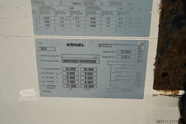 Auflieger mit Pritsche & Plane SCHMITZ CARGOBULL FIRANKA / MEGA / OSIE SAF /