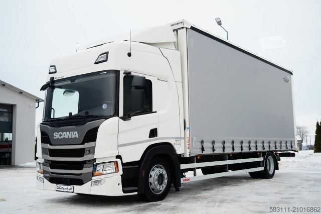 Camion jumbo SCANIA P 280 / SOLÓWKA / FIRANKA - 7,70 M / 4X2  / WECO
